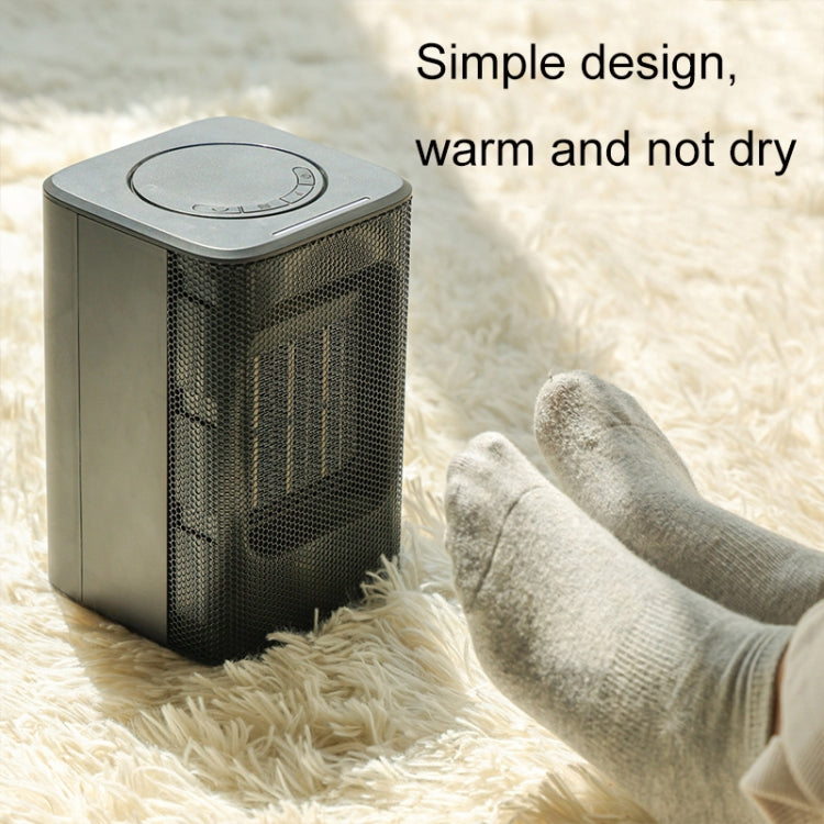 WT-WA2 Home Desktop Mini Warm Air Machine Heating Heater, Plug Type: EU Plug(Black) - Consumer Electronics by buy2fix | Online Shopping UK | buy2fix