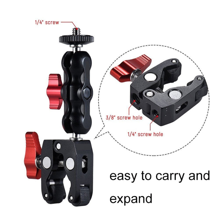 JMSUZ 124124 SLR Camera Rail Adjustable Clamp Magic Aarm -  by JMSUZ | Online Shopping UK | buy2fix