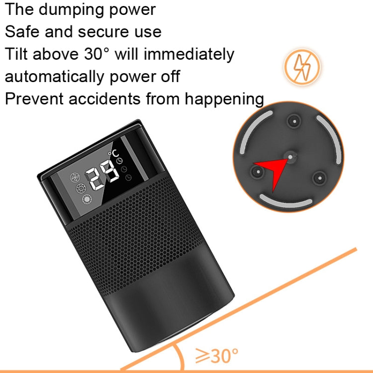 N8 Table Air Heater Indoor Quick Heat Energy Saving Electric Heater,  Specification: EU Plug(Black) - Consumer Electronics by buy2fix | Online Shopping UK | buy2fix