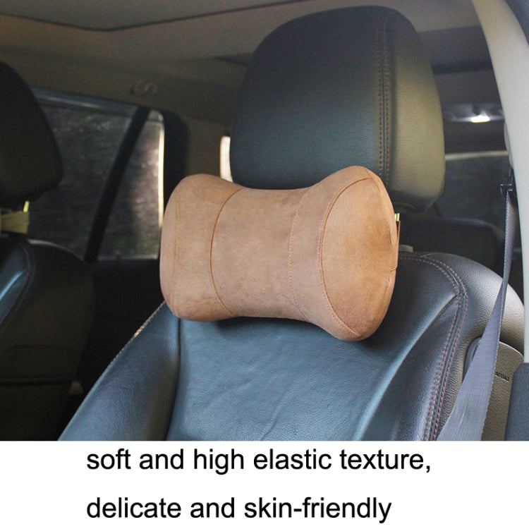 Car Memory Cotton Headrest Protective Cervical Spine Seat Sleeping Pillow(Gray) - In Car by buy2fix | Online Shopping UK | buy2fix