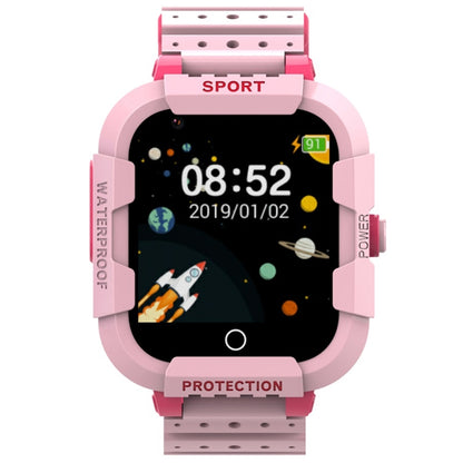 DF75 1.4 Inch 4G GPS Positioning Children Waterproof Smart Calling Watch With SOS Function(Pink) - Smart Wear by buy2fix | Online Shopping UK | buy2fix