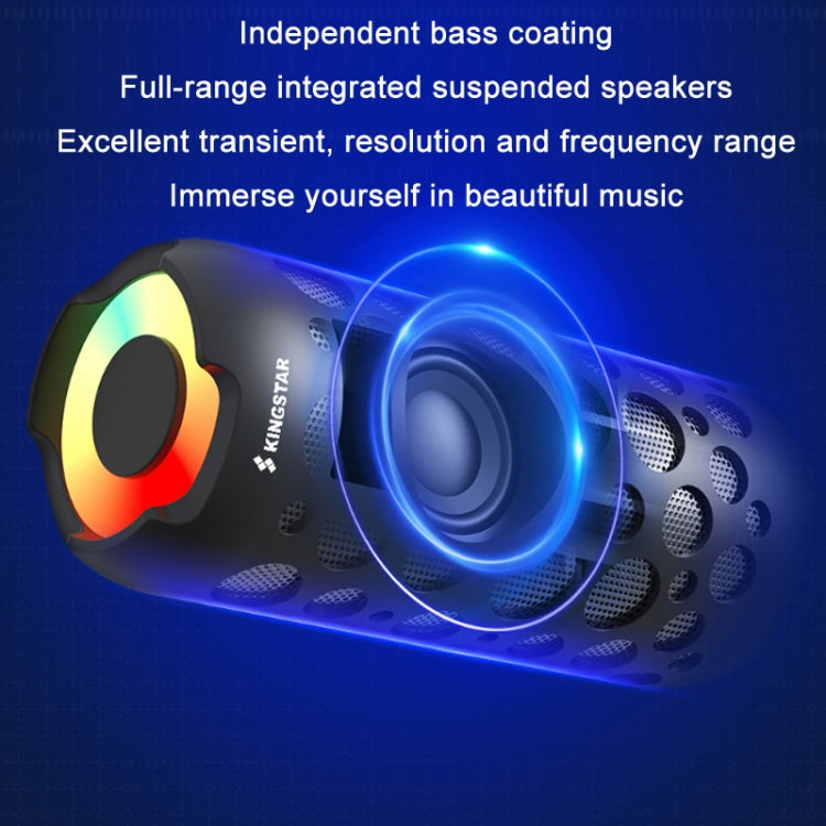 K045 2 In 1 Outdoor Mini Wireless Bluetooth Audio In-Ear Headphones(Blue) - Desktop Speaker by buy2fix | Online Shopping UK | buy2fix