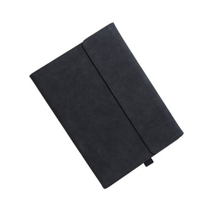 For Microsoft Surface Pro 9 Tablet Protective Case Holder(South African Sheepskin Black Case) - Others by buy2fix | Online Shopping UK | buy2fix