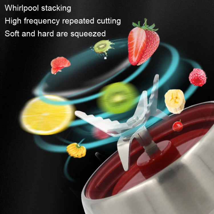 50 PCS CA-M239 Portable Fruit Juicer Blade Semi-Circle Straight 304 Stainless Steel Stirring Knife - Home & Garden by buy2fix | Online Shopping UK | buy2fix