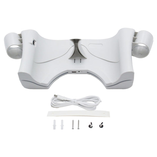 ZYDTEK ZY-36 For Oculus quest 2 VR Charging Seat Handle Storage Wall Hanging Frame(White) - Consumer Electronics by buy2fix | Online Shopping UK | buy2fix