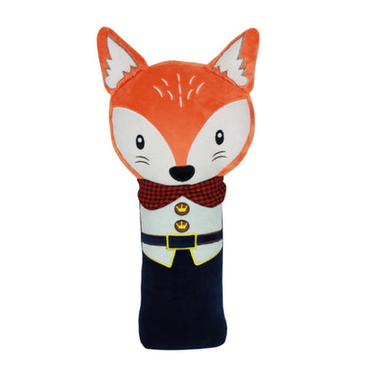 50cm Children Car Belt Cartoon Shoulder Protector Pillow(Fox) - In Car by buy2fix | Online Shopping UK | buy2fix