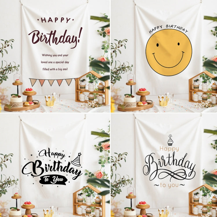 GT282 Birthday Background Cloth Party Scene Arranges Children Photos, Size: 150x200cm Velvet Cloth(4) - Camera Accessories by buy2fix | Online Shopping UK | buy2fix