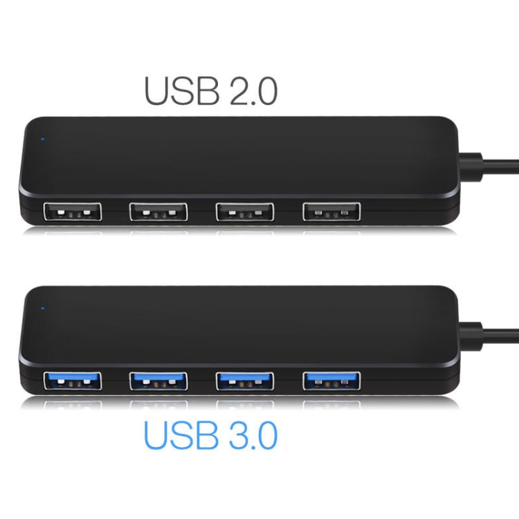 AB3-L42 4 Ports Concentrator High Speed HUB 5G Extension Dock USB2.0 HUB Length: 25cm - USB 3.0 HUB by buy2fix | Online Shopping UK | buy2fix