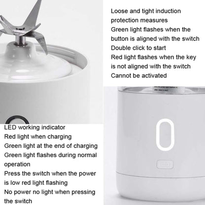 G2 Outdoor Portable Juice Home Fresh Fruit Juicer Mixer(White) - Home & Garden by buy2fix | Online Shopping UK | buy2fix