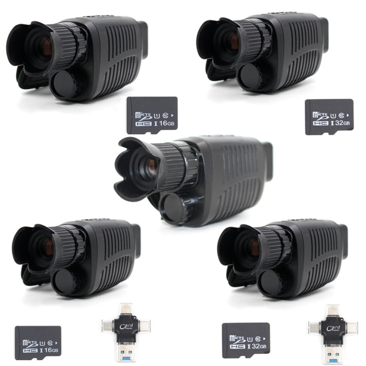 Video Pictures 5X HD 1080P Digital Night Visual Instrument Infrared Single Tube Binoculars+16G Memory - Monocular Binoculars by buy2fix | Online Shopping UK | buy2fix