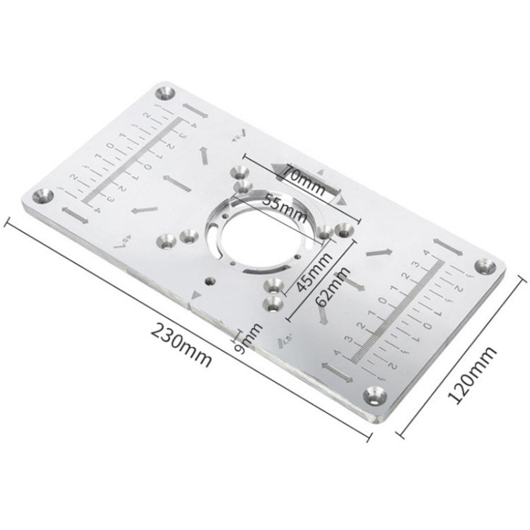 Woodworking Engraving Machine Slotted Flip Board(Red) - Others by buy2fix | Online Shopping UK | buy2fix