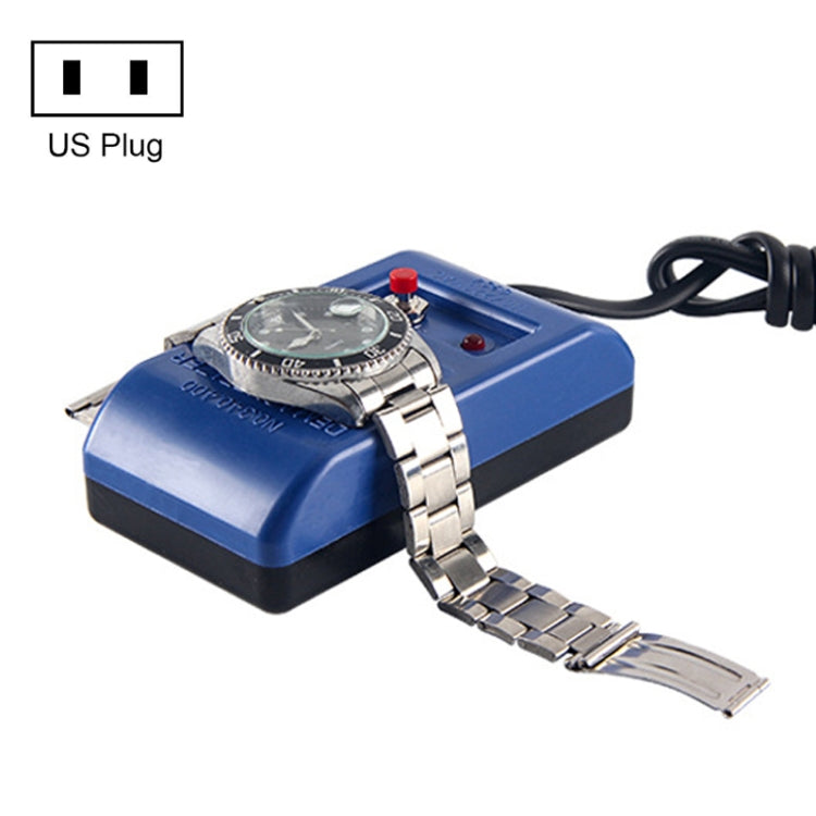 Watch Repair Tool Demagnetization Instrument Mechanical Watch Demagnetizer, Style: Blue Home US Plug - Watch Repair Tools by buy2fix | Online Shopping UK | buy2fix