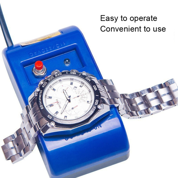 Watch Repair Tool Demagnetization Instrument Mechanical Watch Demagnetizer, Style: Blue Home EU Plug - Watch Repair Tools by buy2fix | Online Shopping UK | buy2fix