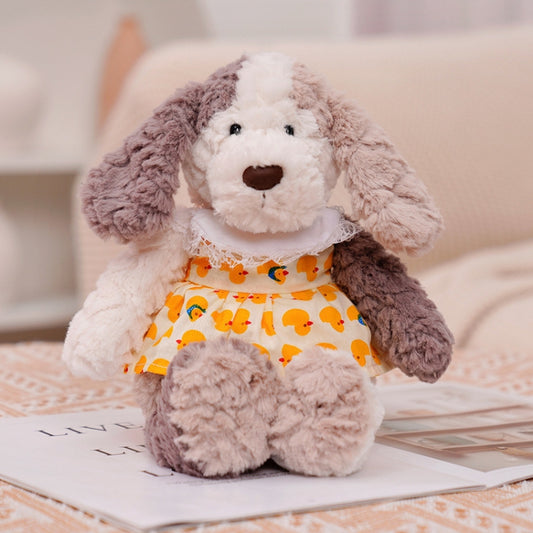 Cute Dressing Teddy Plush Toys Decorative Gift Plush Doll, Color: Yellow Skirt - Soft Toys by buy2fix | Online Shopping UK | buy2fix