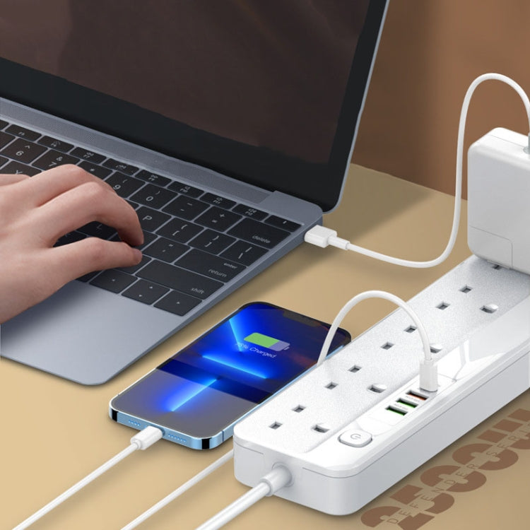 LDNIO 5+4 Ports Multifunctional Travel Home Office Fast Charging Socket(UK Plug) - Extension Socket by LDNIO | Online Shopping UK | buy2fix