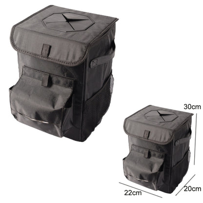 Vehicle Trash Can Multifunctional Foldable Storage Box(22x20x30cm) - In Car by buy2fix | Online Shopping UK | buy2fix