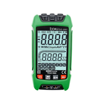 BAKU BA-2201 Digital Multimeter Electrician Maintenance Resistance Tester(Green) - Digital Multimeter by BAKU | Online Shopping UK | buy2fix