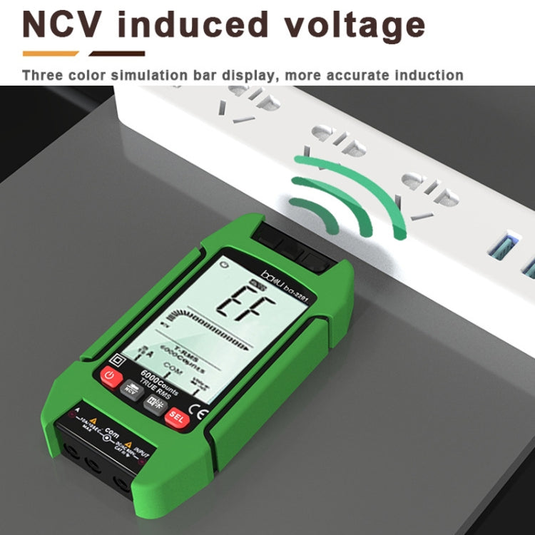 BAKU BA-2201 Digital Multimeter Electrician Maintenance Resistance Tester(Green) - Digital Multimeter by BAKU | Online Shopping UK | buy2fix