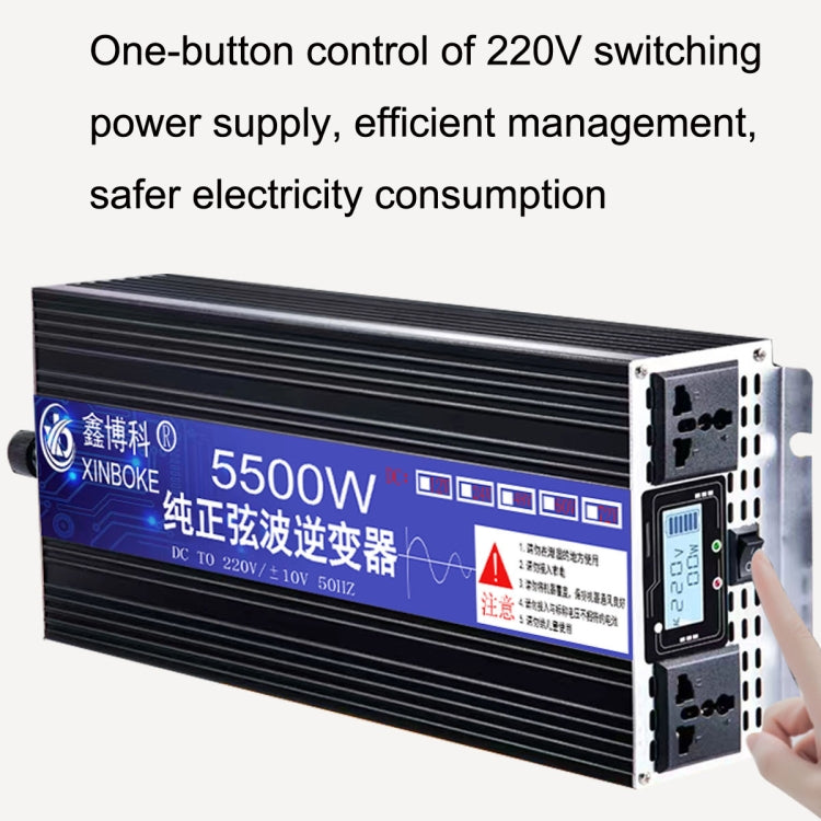 XINBOKE High Power Household Car Sine Wave Inverter 12V 3000W To 220V 1500W(LCD Display) - In Car by XINBOKE | Online Shopping UK | buy2fix