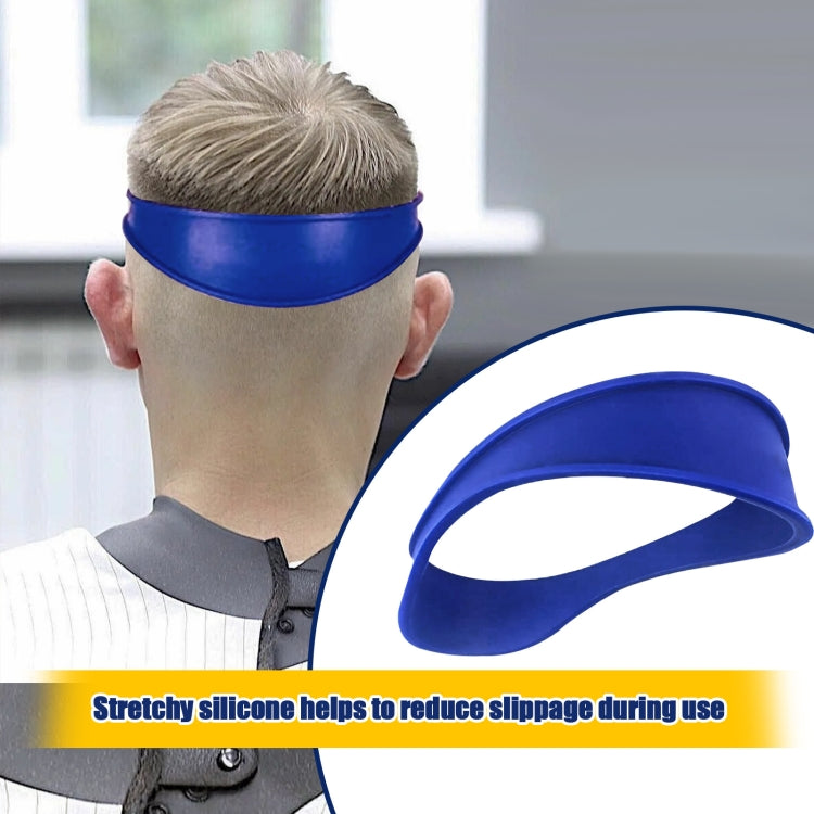 Salon Neck Hair Line Guide Barber Trim Ruler Hair DIY Tool Hair Trimming Template Tools(Blue) - Hair Trimmer by buy2fix | Online Shopping UK | buy2fix