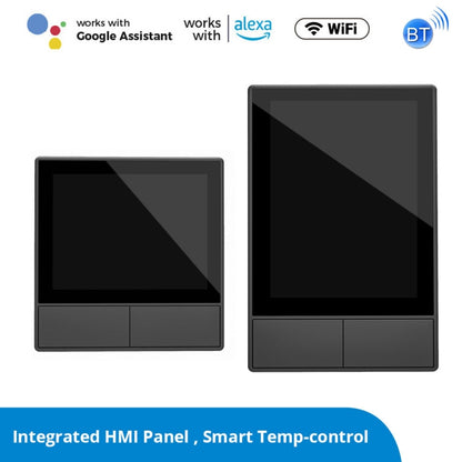 Sonoff NSPanel WiFi Smart Scene Switch Thermostat Temperature All-in-One Control Touch Screen, EU Plug(Black) - Smart Switch by Sonoff | Online Shopping UK | buy2fix