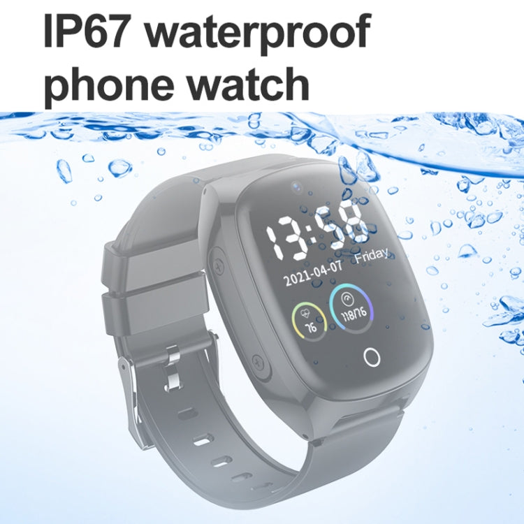 D300 1.54 inch IPS Screen Smart Watch, Support Tracking and Positioning & 4G Video Call(No Body Temperature Version) - Smart Wear by buy2fix | Online Shopping UK | buy2fix