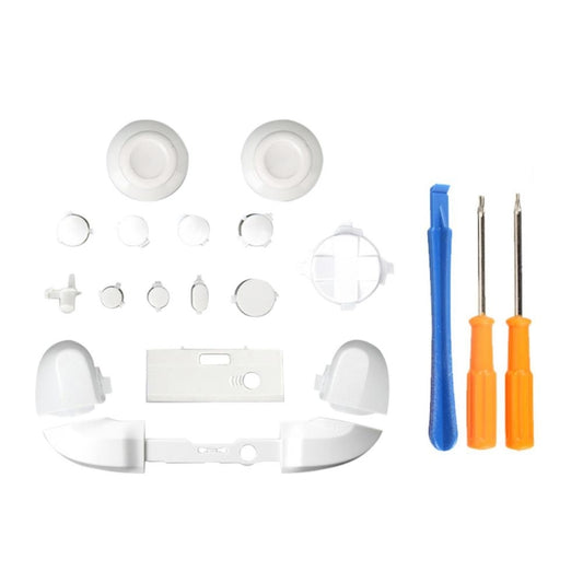 For Xbox Series X Controller Thumbstick LB RB Bumpers Trigger Buttons With Screwdriver Accessories(White) - Repair & Spare Parts by buy2fix | Online Shopping UK | buy2fix