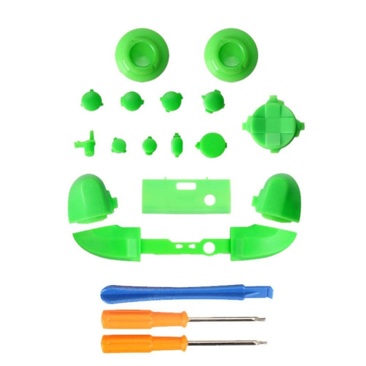 For Xbox Series X Controller Thumbstick LB RB Bumpers Trigger Buttons With Screwdriver Accessories(Green) - Repair & Spare Parts by buy2fix | Online Shopping UK | buy2fix