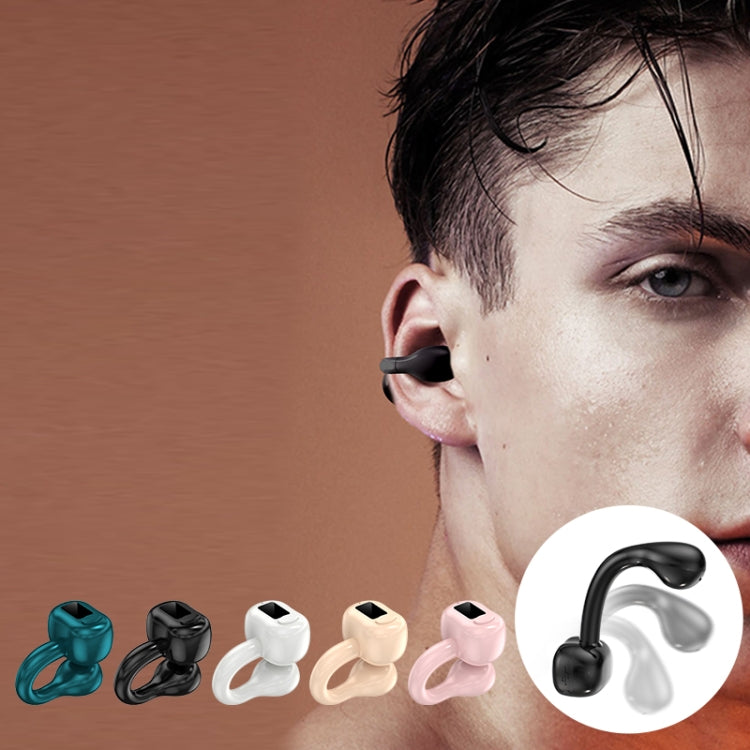 M10 IPX5 Waterproof Ear Clip Bluetooth Earphones, Style: Doble Skin Color - Bluetooth Earphone by buy2fix | Online Shopping UK | buy2fix