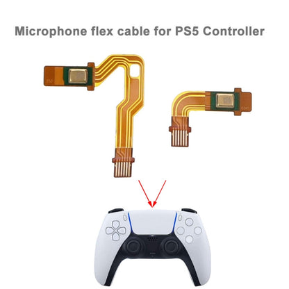 For PS5 Controller  Microphone Flex Cable Repair Parts One Pair - Repair & Spare Parts by buy2fix | Online Shopping UK | buy2fix