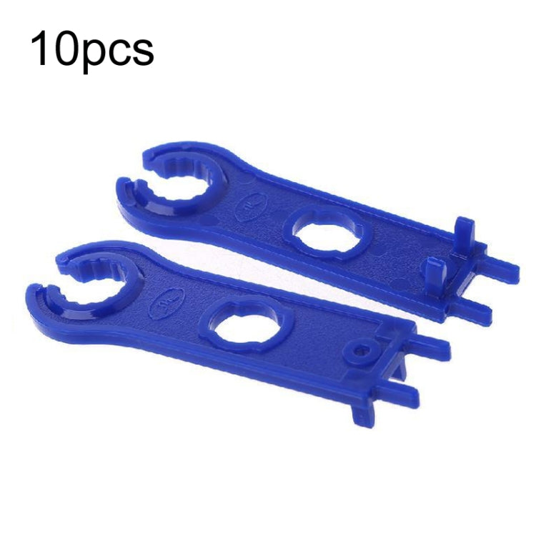 10pcs 1000V MC4 Connector Solar Photovoltaic Disassembly Wrench(Blue Round Head) - Consumer Electronics by buy2fix | Online Shopping UK | buy2fix