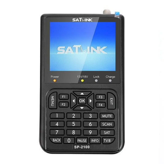 SATLINK SP-2100 HD Finder Meter Handheld Satellite Meter(EU Plug) -  by SATLINK | Online Shopping UK | buy2fix