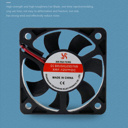 3pcs XIN RUI FENG 24V Ball Bearing 5cm Silent DC Cooling Fan - Fan Cooling by XIN RUI FENG | Online Shopping UK | buy2fix