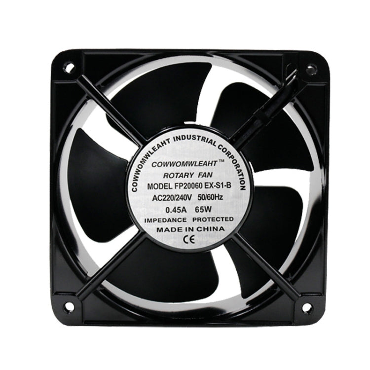 FP20060 110V 20cm Chassis Cabinet Metal Case Low Noise Cooling Fan - Fan Cooling by buy2fix | Online Shopping UK | buy2fix