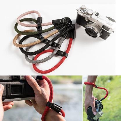 Climbing Rope Camera Wrist Strap SLR Camera Wear-resistant Bracelet(Black) - Camera Strap by buy2fix | Online Shopping UK | buy2fix