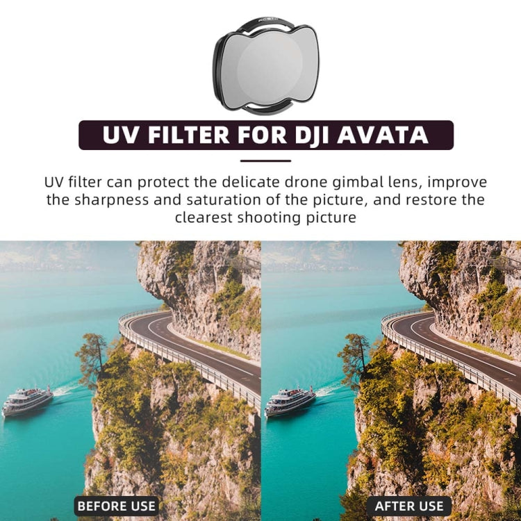 For DJI Avata RCSTQ Magnetic Filter Drone Accessories UV - Lens Filter by RCSTQ | Online Shopping UK | buy2fix