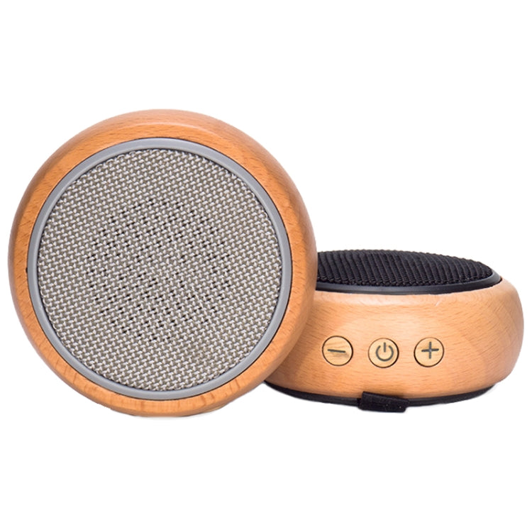 BT810 Small Outdoor Portable Wooden Bluetooth Speaker Support TF Card & 3.5mm AUX(Silver Gray) - Mini Speaker by buy2fix | Online Shopping UK | buy2fix