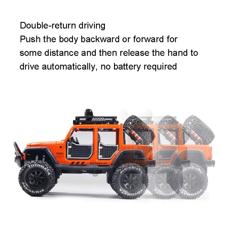 1:24 Simulation Alloy SUV Model Sound and Light Toys for Children(Silver) - Model Toys by buy2fix | Online Shopping UK | buy2fix