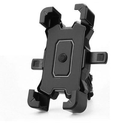 Electric Bike Motorcycle Bicycle Riding Shockproof Navigation Bracket, Color: Black For Handlebar - Holders by buy2fix | Online Shopping UK | buy2fix