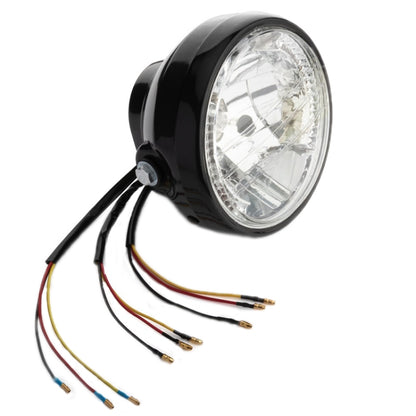 Motorcycle 7 Inch LED Headlight Angel Ring With Steering Function(No Bracket) - Headlights by buy2fix | Online Shopping UK | buy2fix