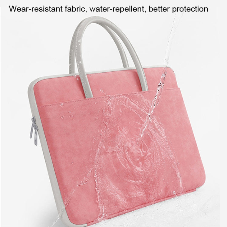 BUBM 14 Inch Full Open Laptop Bag(Pink) - 14.1 inch by BUBM | Online Shopping UK | buy2fix