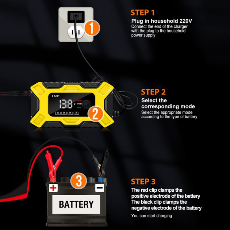 E-FAST 12V Motorcycle Car Battery Emergency Start Charger(JPN Plug) - Power Bank by E-FAST | Online Shopping UK | buy2fix