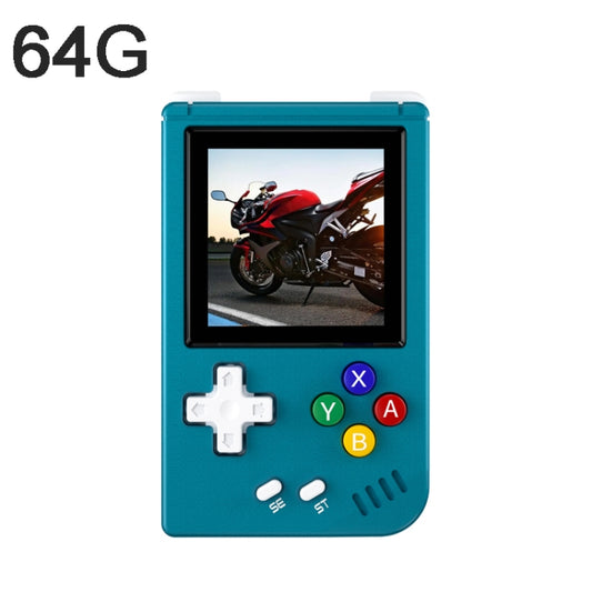 ANBERNIC RG Nano  1.54-Inch IPS Linux System Classic Pocket Retro Game Console 64G 8000 Games(Blue) - Pocket Console by ANBERNIC | Online Shopping UK | buy2fix