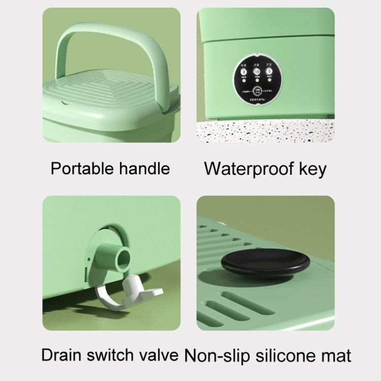 4.5L Mini Portable Folding Household Washing Machine Underwear Washer, Color: Lake Blue(UK Plug) - Washing Machines & Accessories by buy2fix | Online Shopping UK | buy2fix