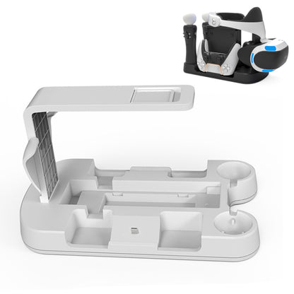 Iplay For PS5/Move/VR Multifunctional Storage Stand Charging Base(White) - Holder by iplay | Online Shopping UK | buy2fix