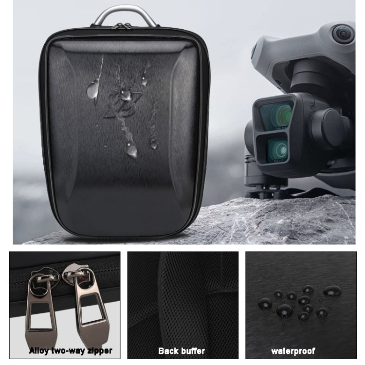 For DJI AIR 3 Hard Shell Storage Bag Portable Protective Backpack(Black) - Backpacks & Bags by buy2fix | Online Shopping UK | buy2fix