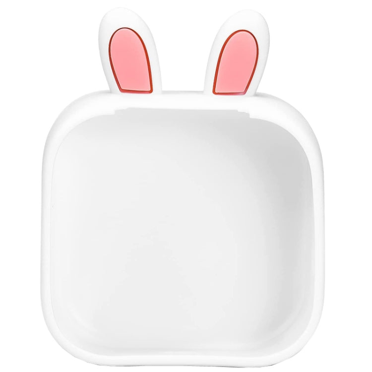 For Phomemo T02 Printer Silicone Protective Case(White Rabbit Ear) - Printer Accessories by buy2fix | Online Shopping UK | buy2fix
