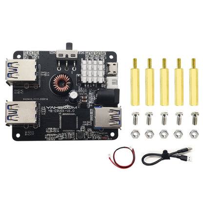 Yahboom USB3.0 HUB Expansion Board ROS Robot Expansion Dock(6000301226) - Robotics Accessories by Yahboom | Online Shopping UK | buy2fix