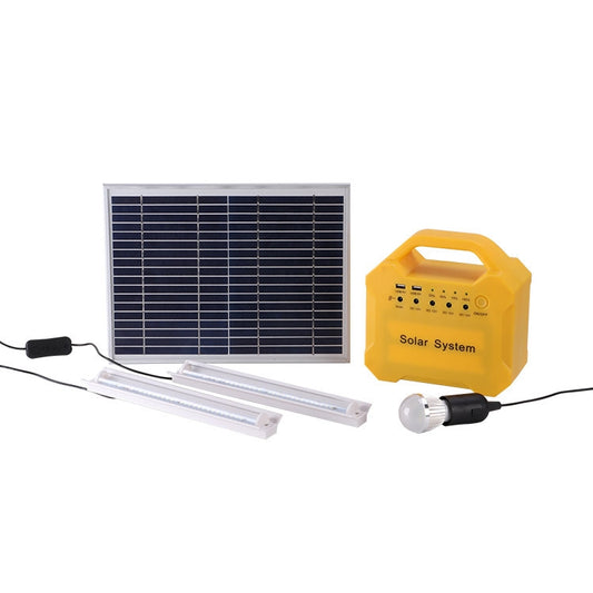 7AH 10W Solar Panel Emergency Light Rechargeable LED Solar Energy Kit - Others by buy2fix | Online Shopping UK | buy2fix