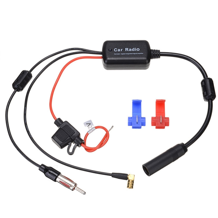 Car Aerial DAB Digital Radio Signal Amplifier 12V Automobile 25dB Antenna - Aerials by buy2fix | Online Shopping UK | buy2fix